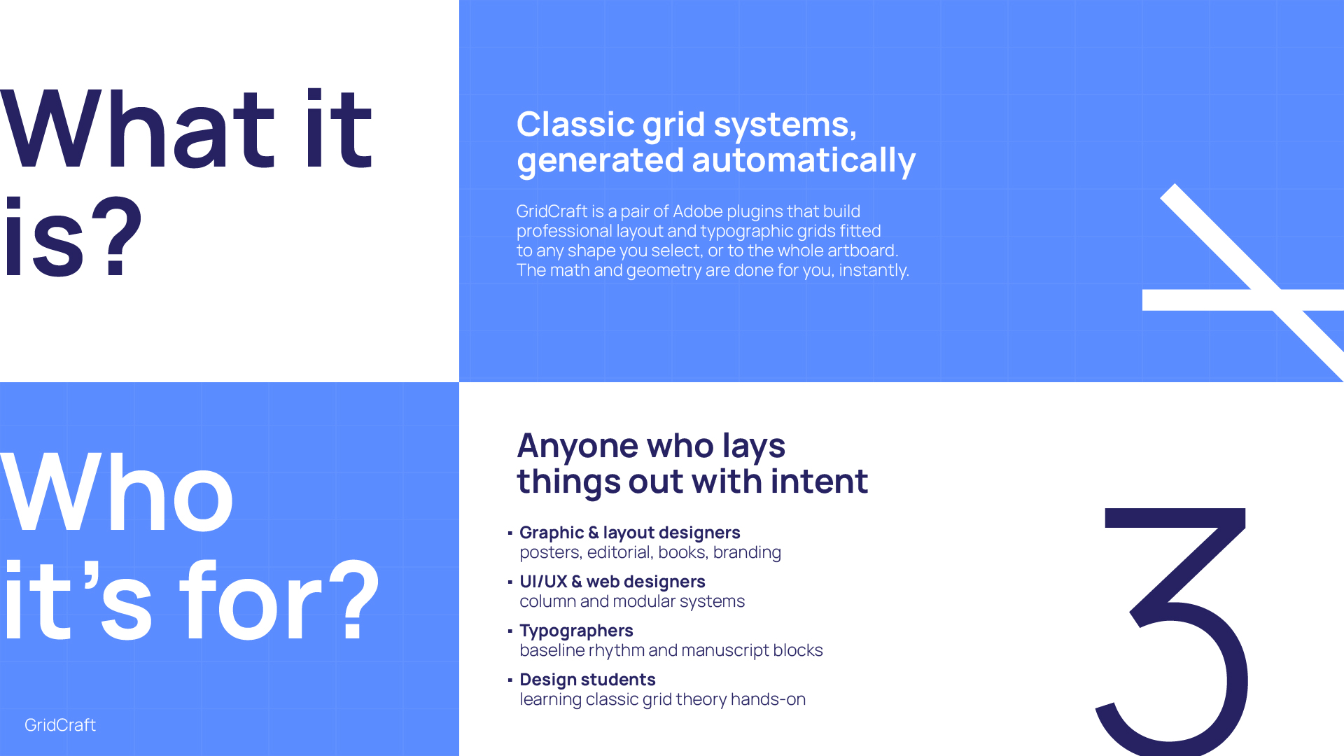 GridCraft generating a layout grid system inside Adobe Illustrator
