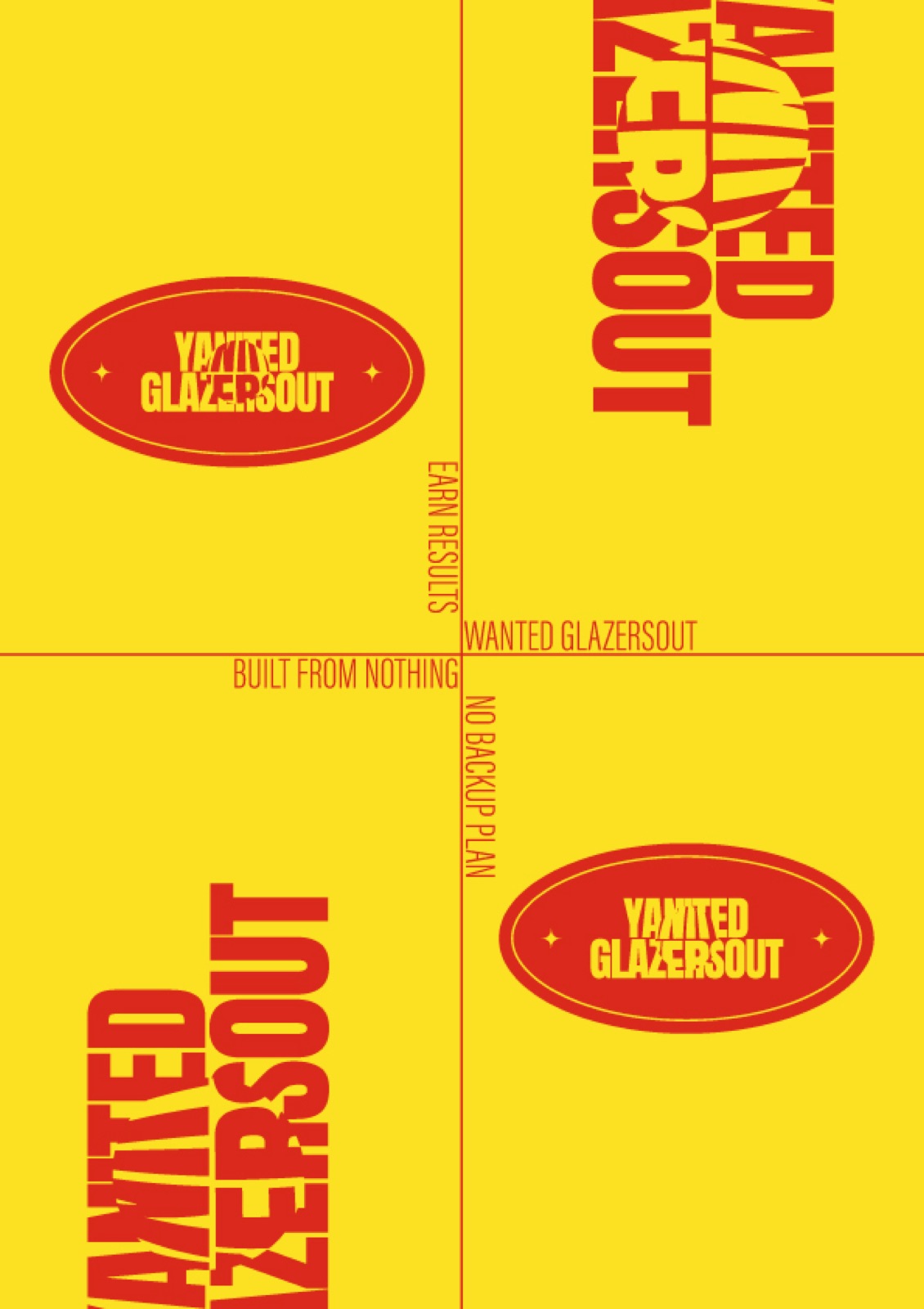 Glazers Out poster