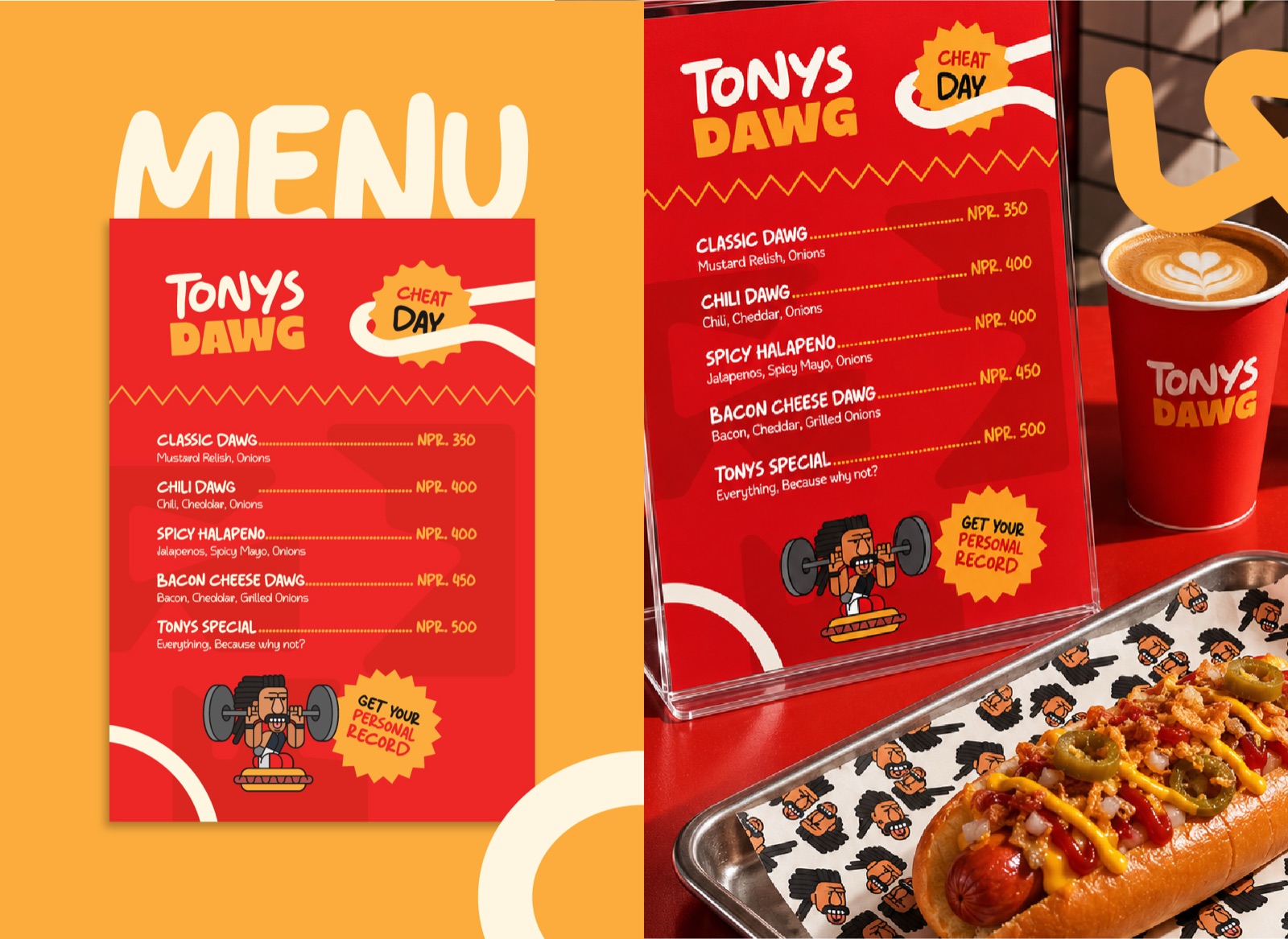 Tonys Dawg packaging